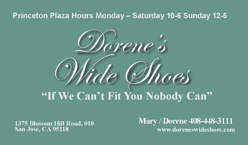 Dorene's Wide Shoes