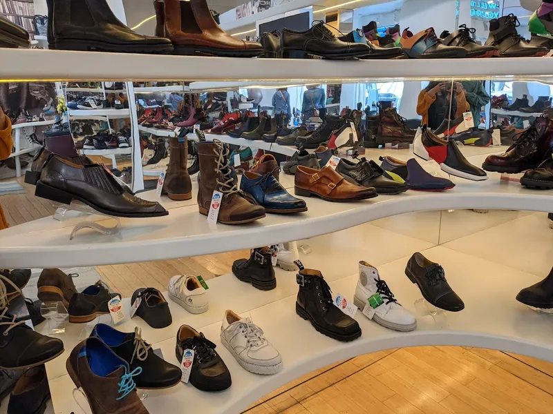 mens shoe stores John Fluevog Shoes Union Square