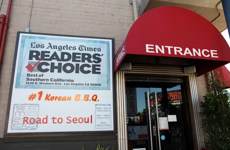 korean restaurants Road to Seoul Korean BBQ (Western)