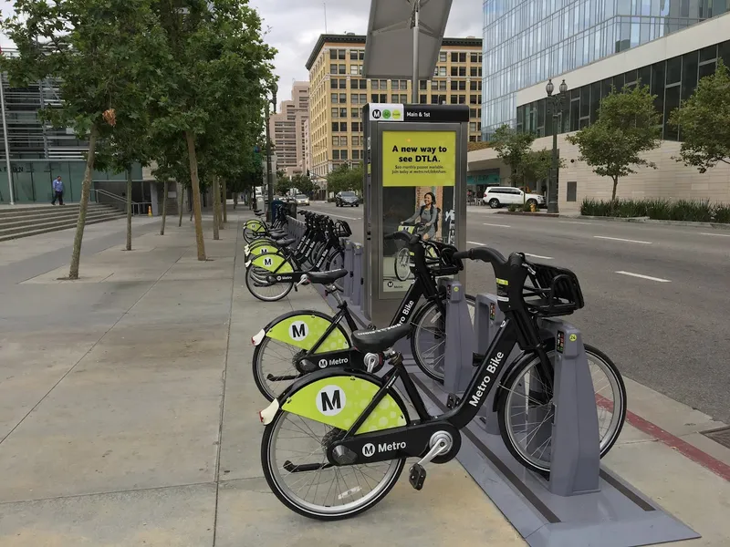 bike rentals Metro Bike Share: Main & 1st