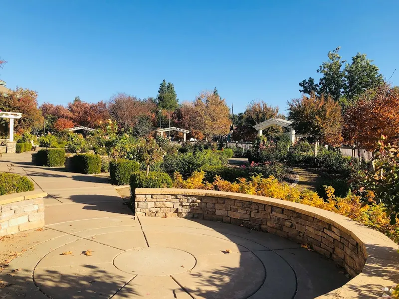 botanical gardens Natomas Rose Garden