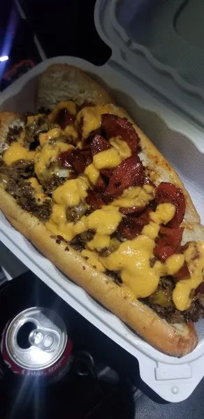 philly cheesesteaks The Saucy Hut (Food Truck)