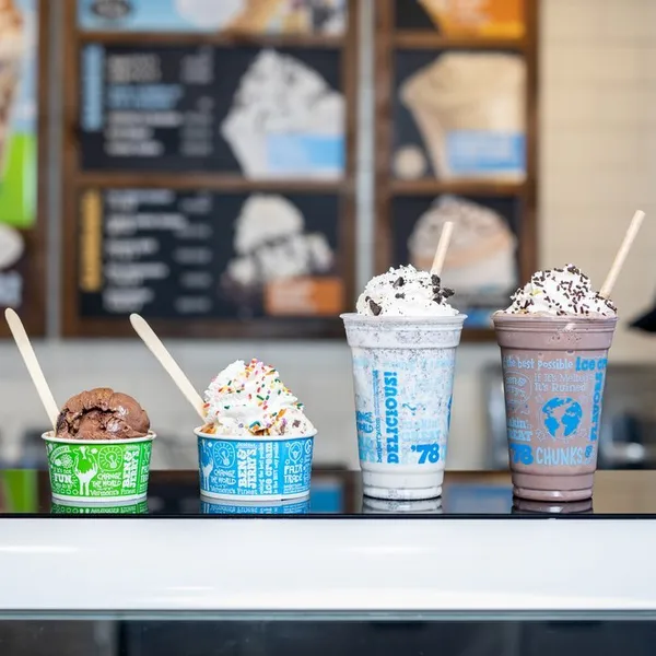 milkshakes Ben & Jerry’s