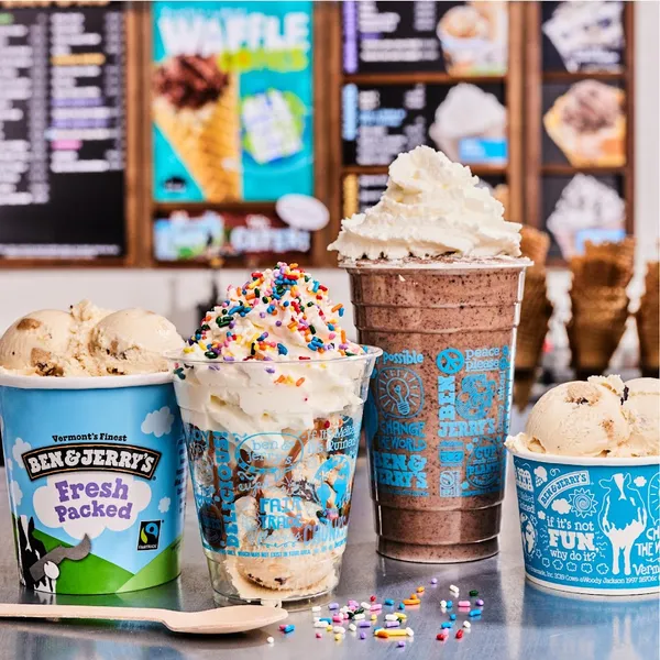 milkshakes Ben & Jerry’s