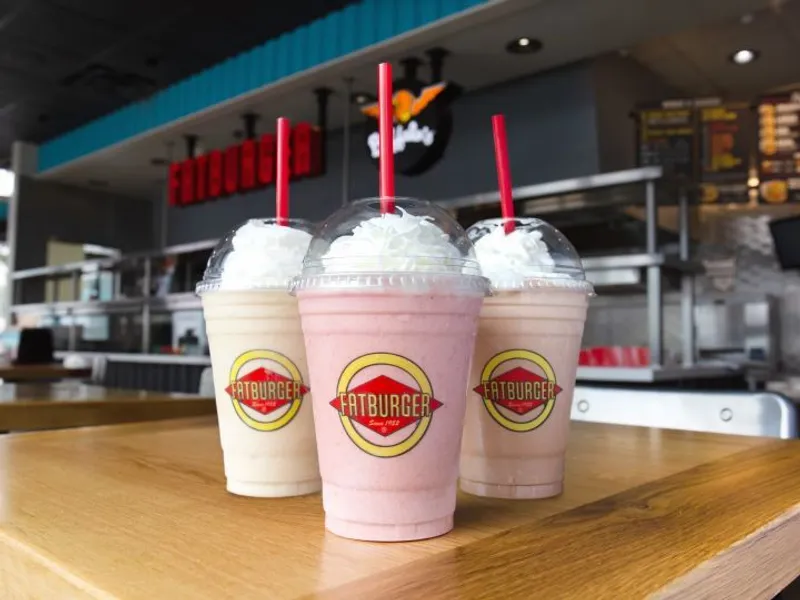 milkshakes Fatburger & Buffalo's Express