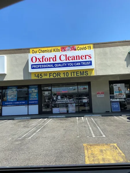 dry cleaning Oxford Cleaners