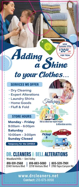 dry cleaning Dr. Cleaners