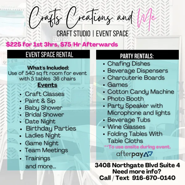 Crafts Creations and Me LLC