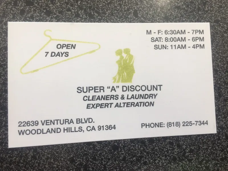 cleaning services Super A Discount Cleaners, Laundry, Alterations & Tailoring