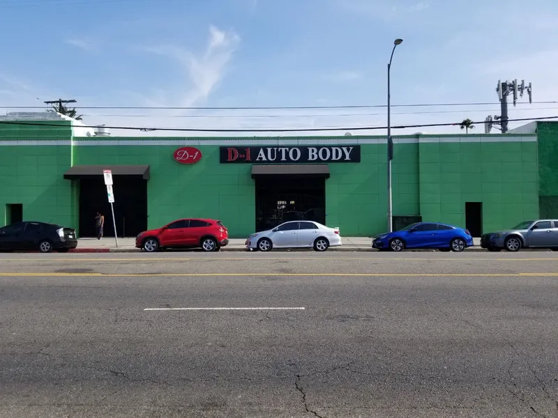 auto body shops D-1 Auto Body -Tesla Certified Body Shop