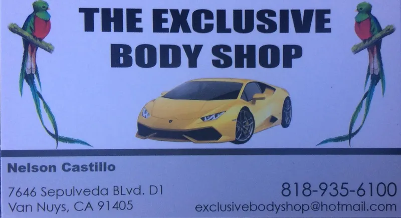 The Exclusive Body Shop Van Nuys