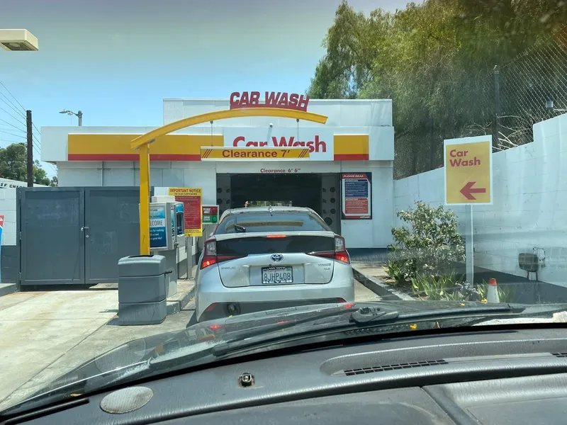 car wash Shell