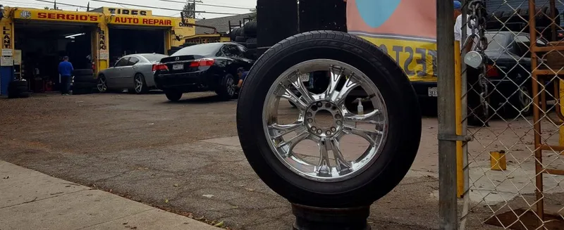 auto repair Sergio's Tires and Auto Repair in Boyle Heights