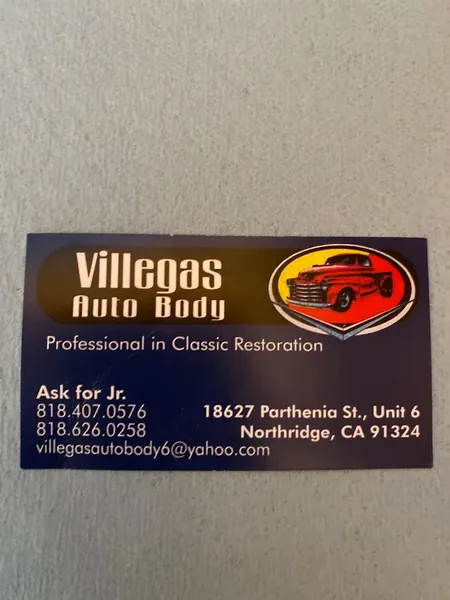 auto repair Villegas Auto Body