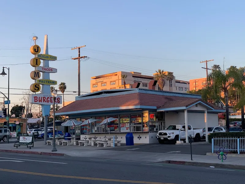 late night restaurants Jim's Burgers in Boyle Heights