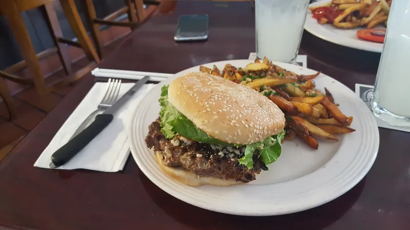 French Fries Boomerang's Gourmet Burger and Whiskey Joint