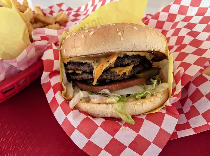 turkey burgers Triangle Drive In