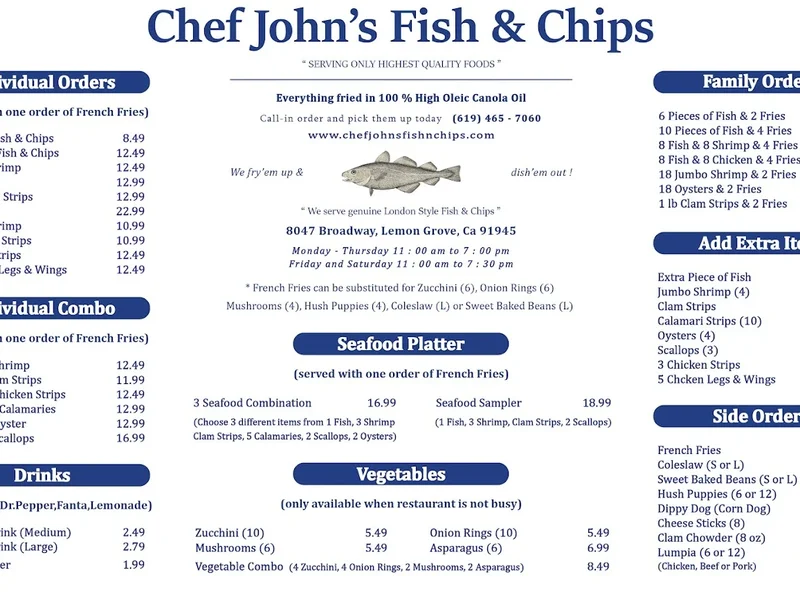 Mohns Fish Best of 15 fish and chips in San Diego