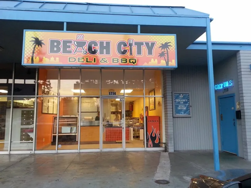 BBQ Restaurants Beach City Deli & BBQ