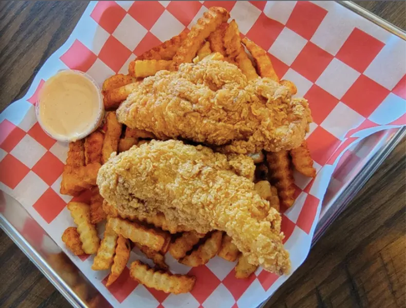 chicken tenders California Hot Chicken