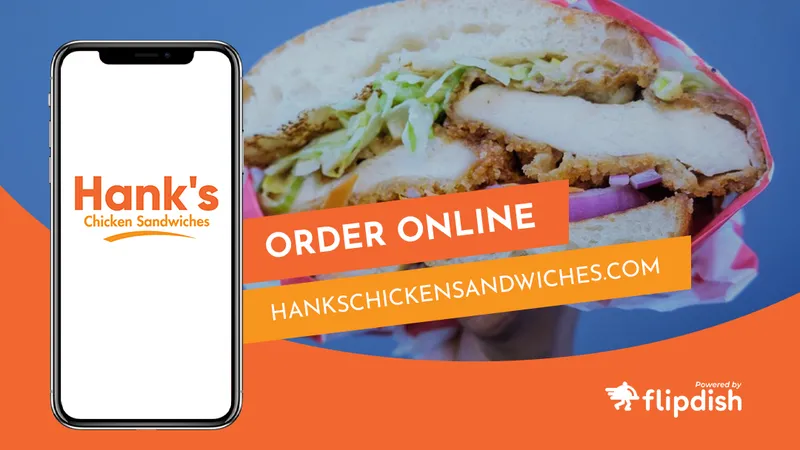 chicken tenders Hank's Chicken Sandwiches