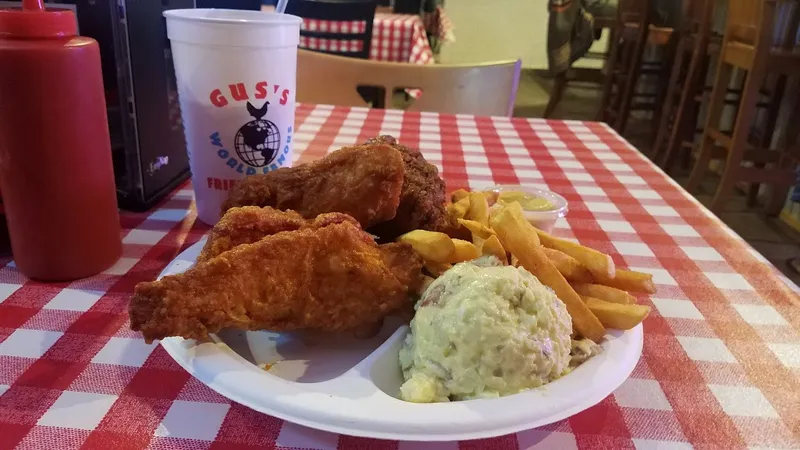 chicken tenders Gus’s World Famous Fried Chicken