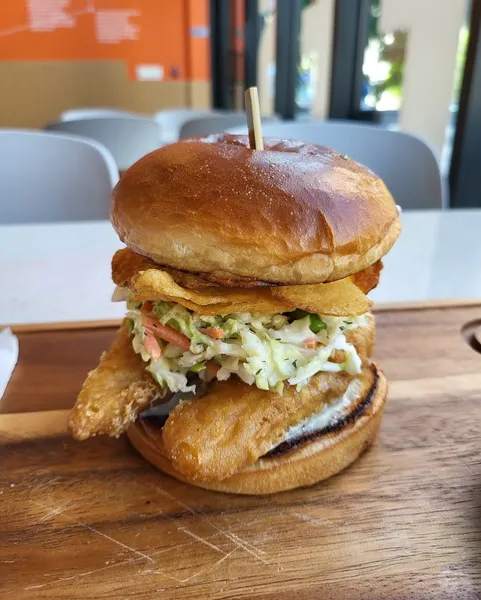 chicken sandwiches The Carving Board Koreatown