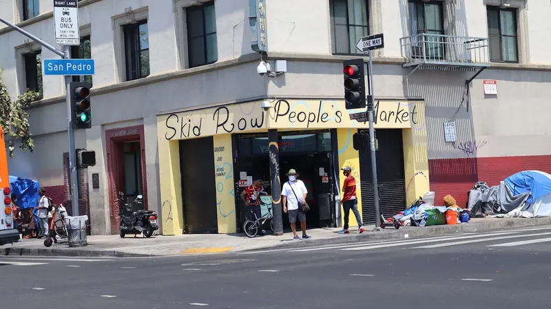 grocery stores Skid Row People's Market