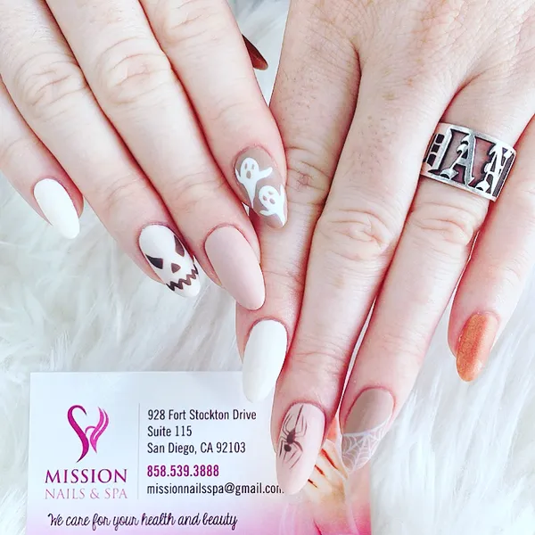 nail salons Mission Nails And Spa