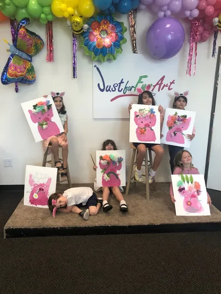 kids birthday parties Just For Fun Art