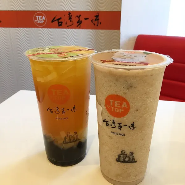 bubble tea Tea Top 台灣第一味