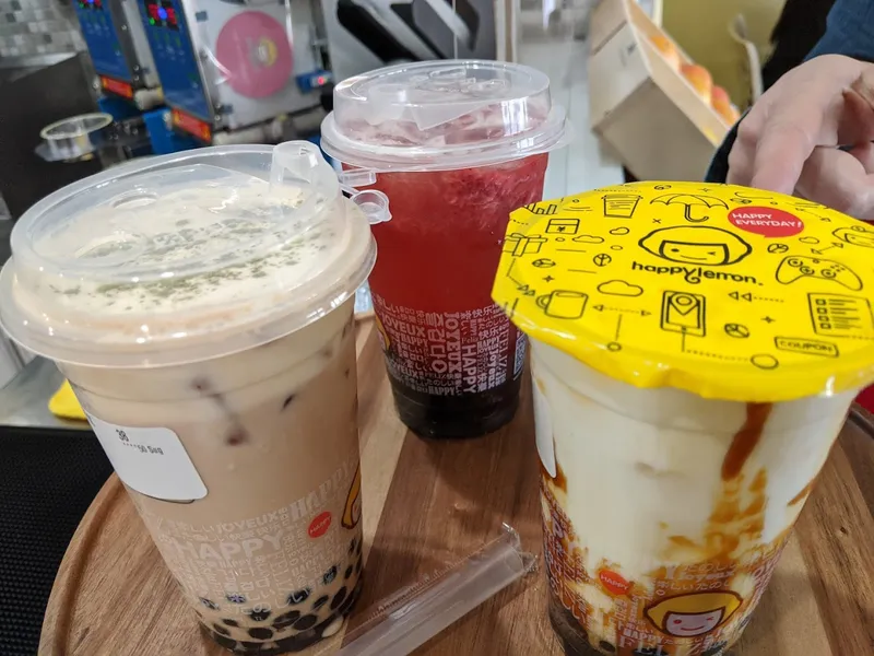 bubble tea Happy Lemon