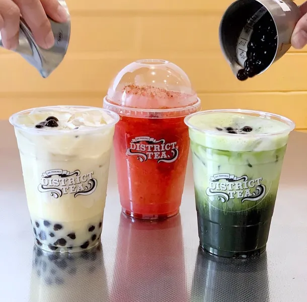 bubble tea District Tea