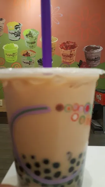 bubble tea Purple Kow