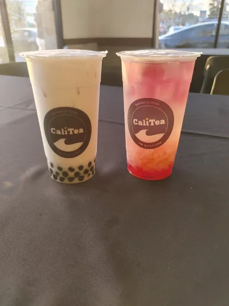 bubble tea CaliTea Long Beach