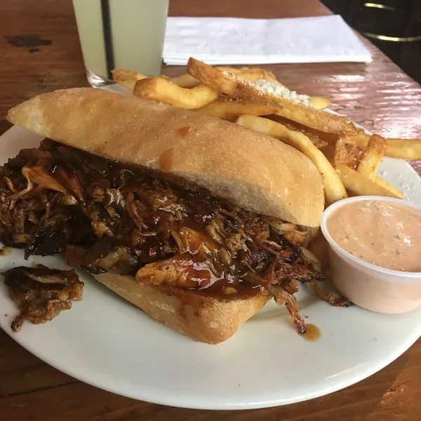 french dip The Old Wagon Saloon & Grill