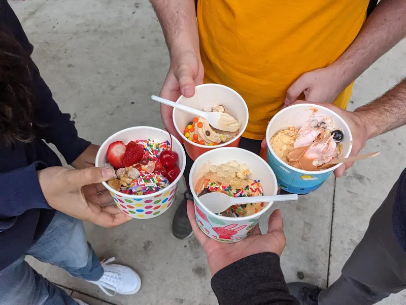 frozen yogurt Yogurt World UCSD