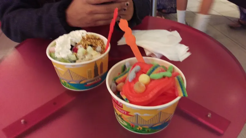 frozen yogurt Tutti Frutti