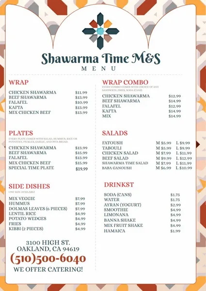 SHAWARMA TIME M&S