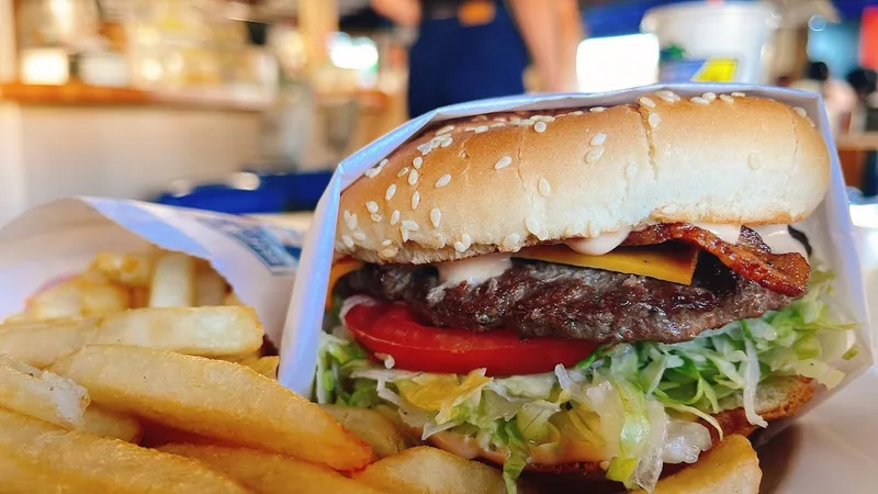 turkey burgers Rick's Drive In & Out