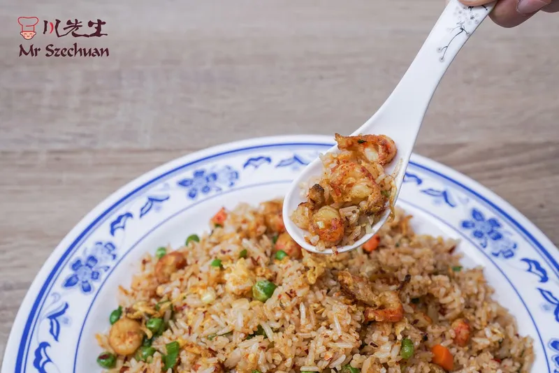 Fried rice Mr Szechuan