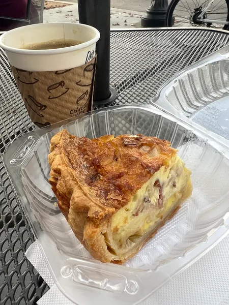 quiche Voltaire Coffee Roasters in Downtown San Jose