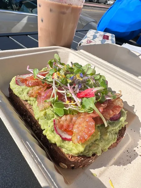 avocado toast The Funky Lemon