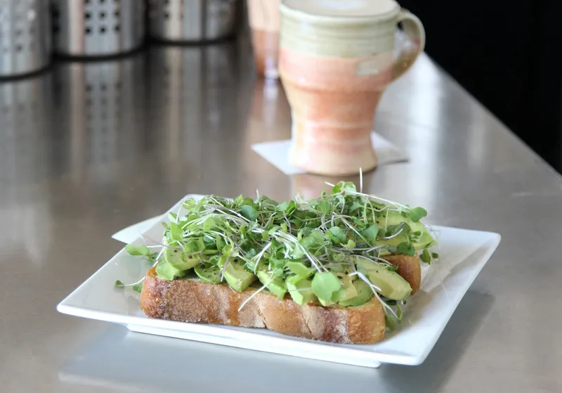 avocado toast HOB Coffee on Park