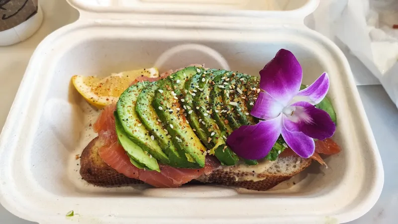 avocado toast Twisted St. Cafe