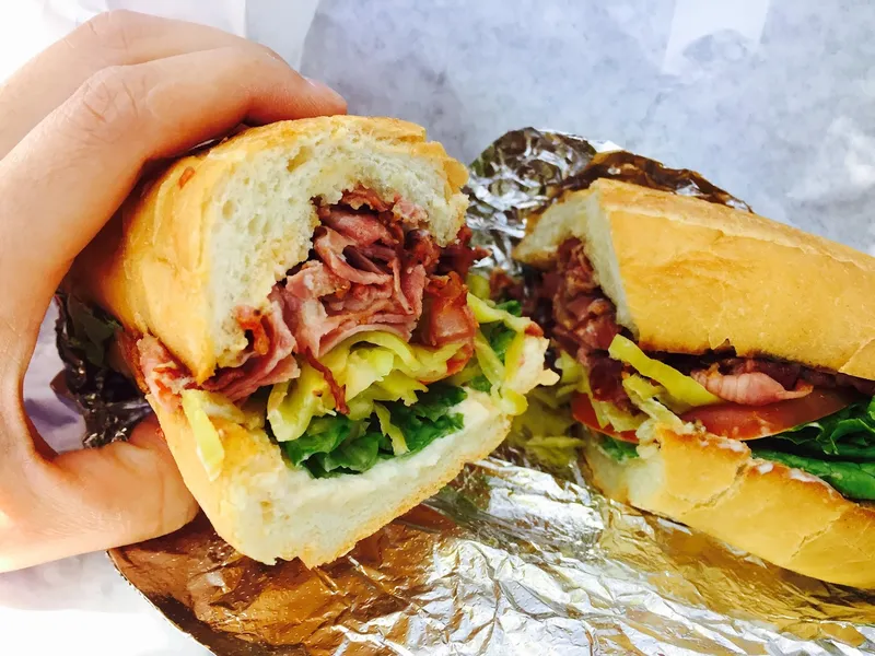 caprese sandwich The Market Place