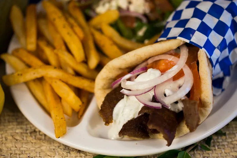 gyro Dino's Gyros Greek Cafe and Taverna