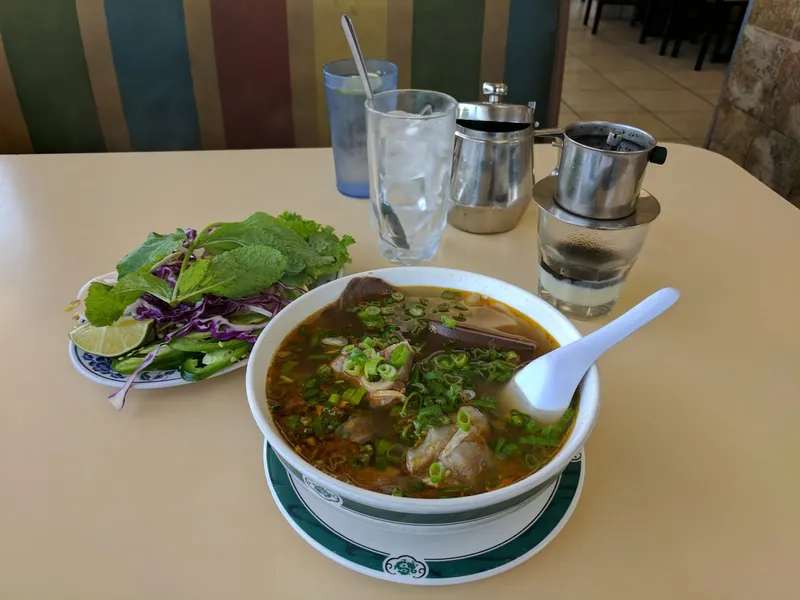 chicken rice soup Phở Ca Dao Restaurant