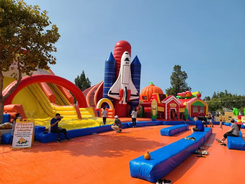 Things to do with kids Pump It Up San Jose Kids Birthday Party and More