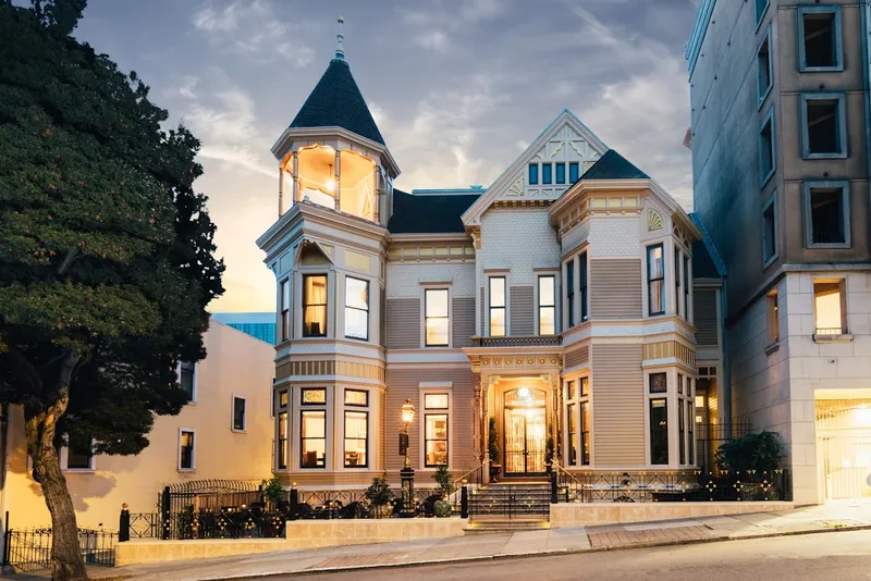 romantic hotels Mansion on Sutter